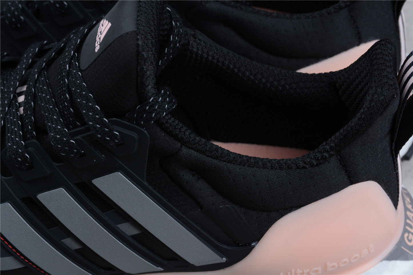 adidas Ultraboost Guard Women's Running Shoes in Black/Grey/Pink