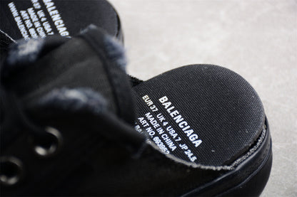 Balenciaga Canvas Low Mule Black
