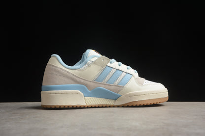 Adidas Forum Low Cream White Blue Bird Sneakers