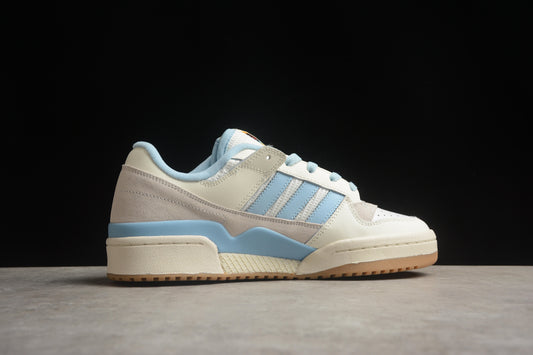 Adidas Forum Low Cream White Blue Bird Sneakers