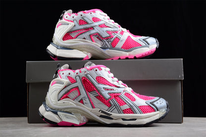 Balenciaga Runner White Neon Pink Women’s Sneakers