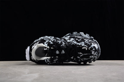 Balenciaga Track Graffiti Black White Sneakers