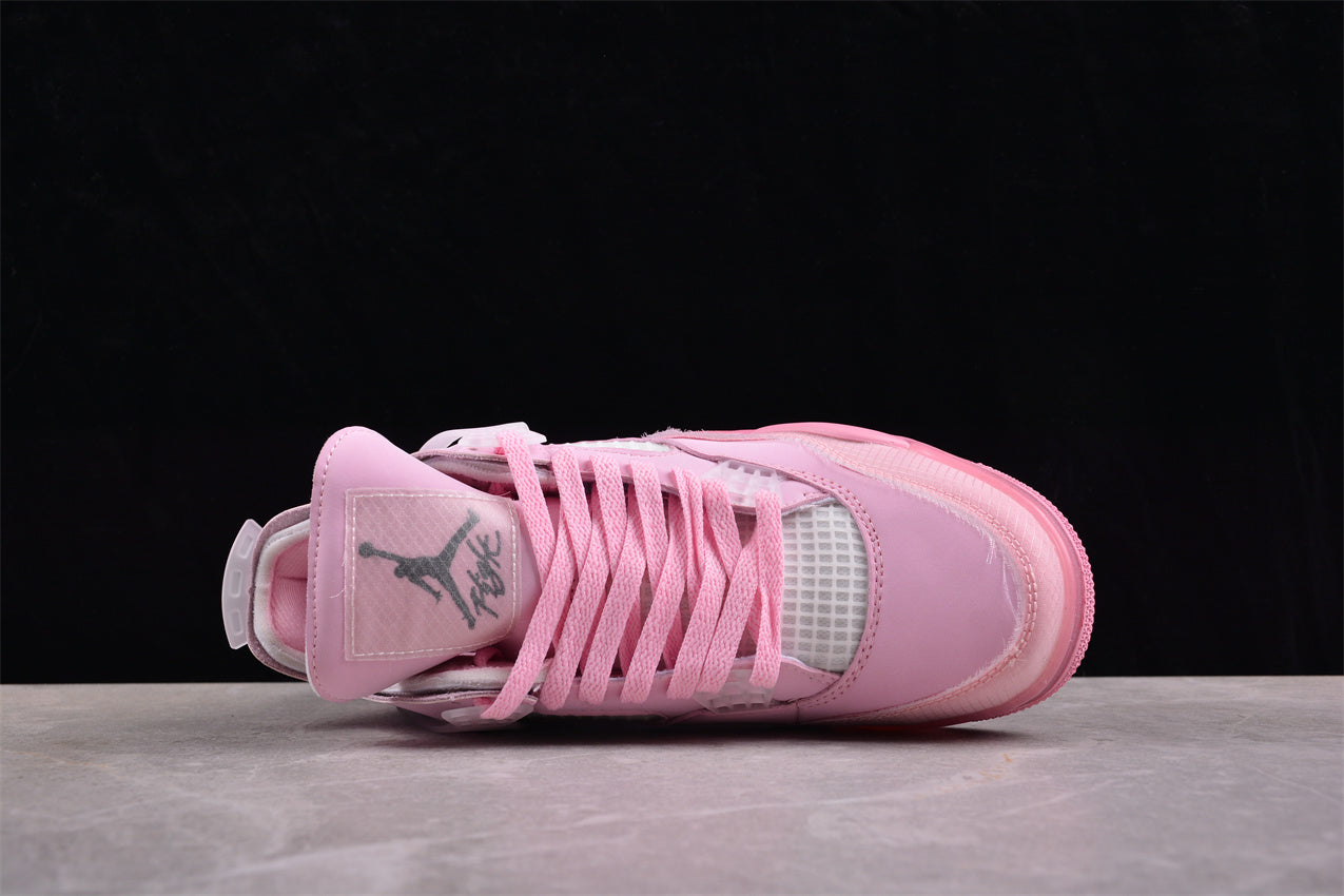 Off-White x Air Jordan 4 "Pink"
