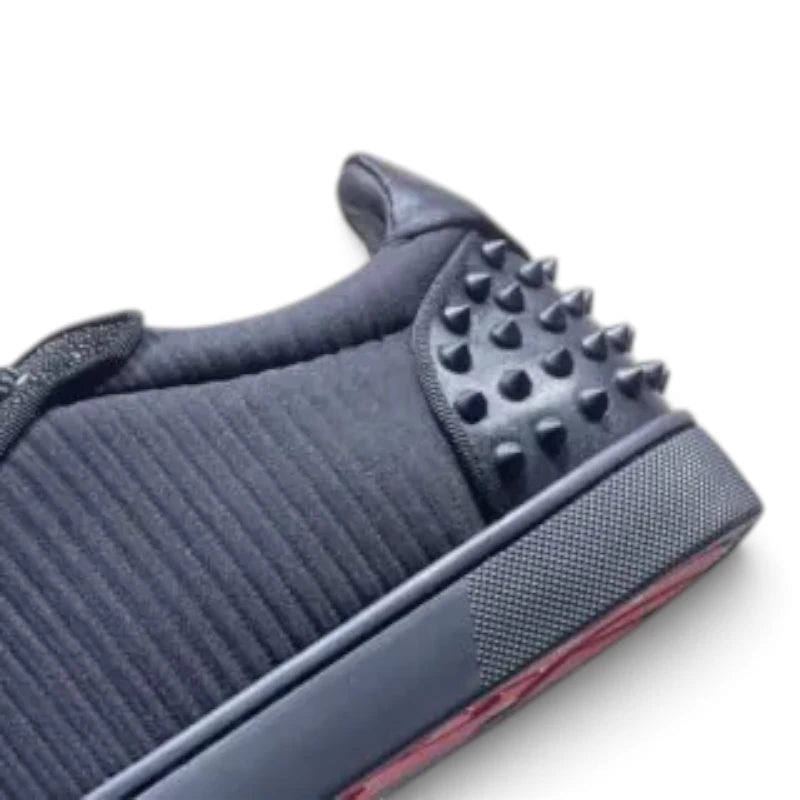 Christian Louboutin Junior Spikes Cotton Sneakers