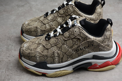 Gucci x Balenciaga Triple S Hacker Project Sneakers