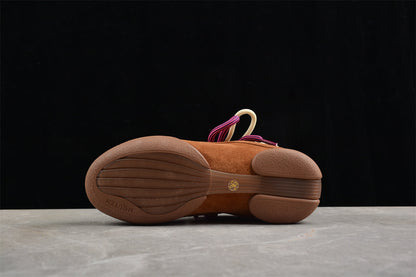 Alexander McQueen Flexion Brown Suede Sneakers