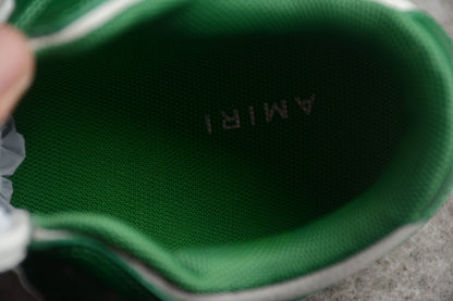AMIRI Skel Top Low Green White Sneakers