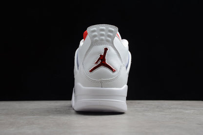 Air Jordan 4 Retro Orange Metallic Sneakers