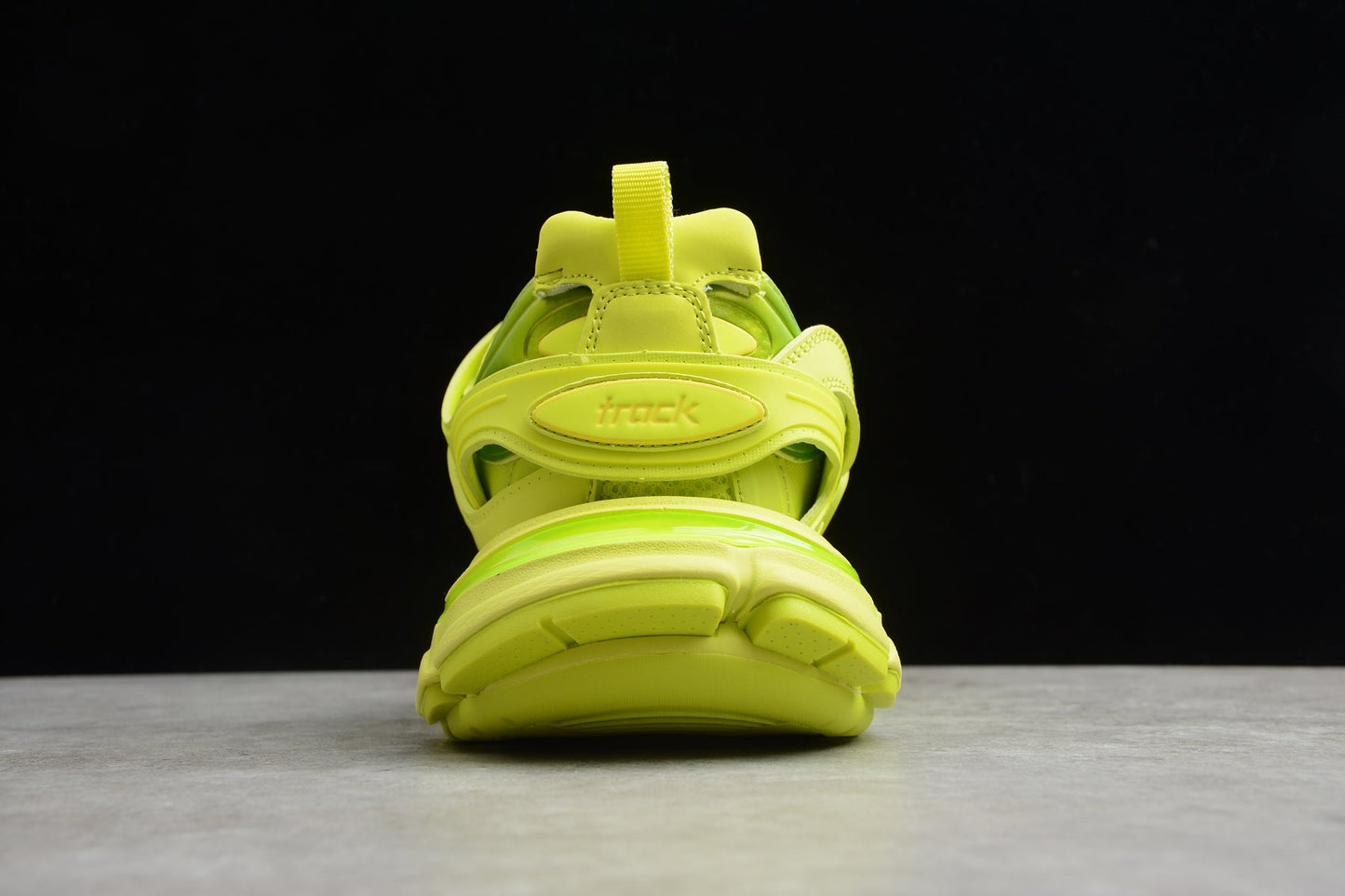 Lime Green Track Performance Sneakers