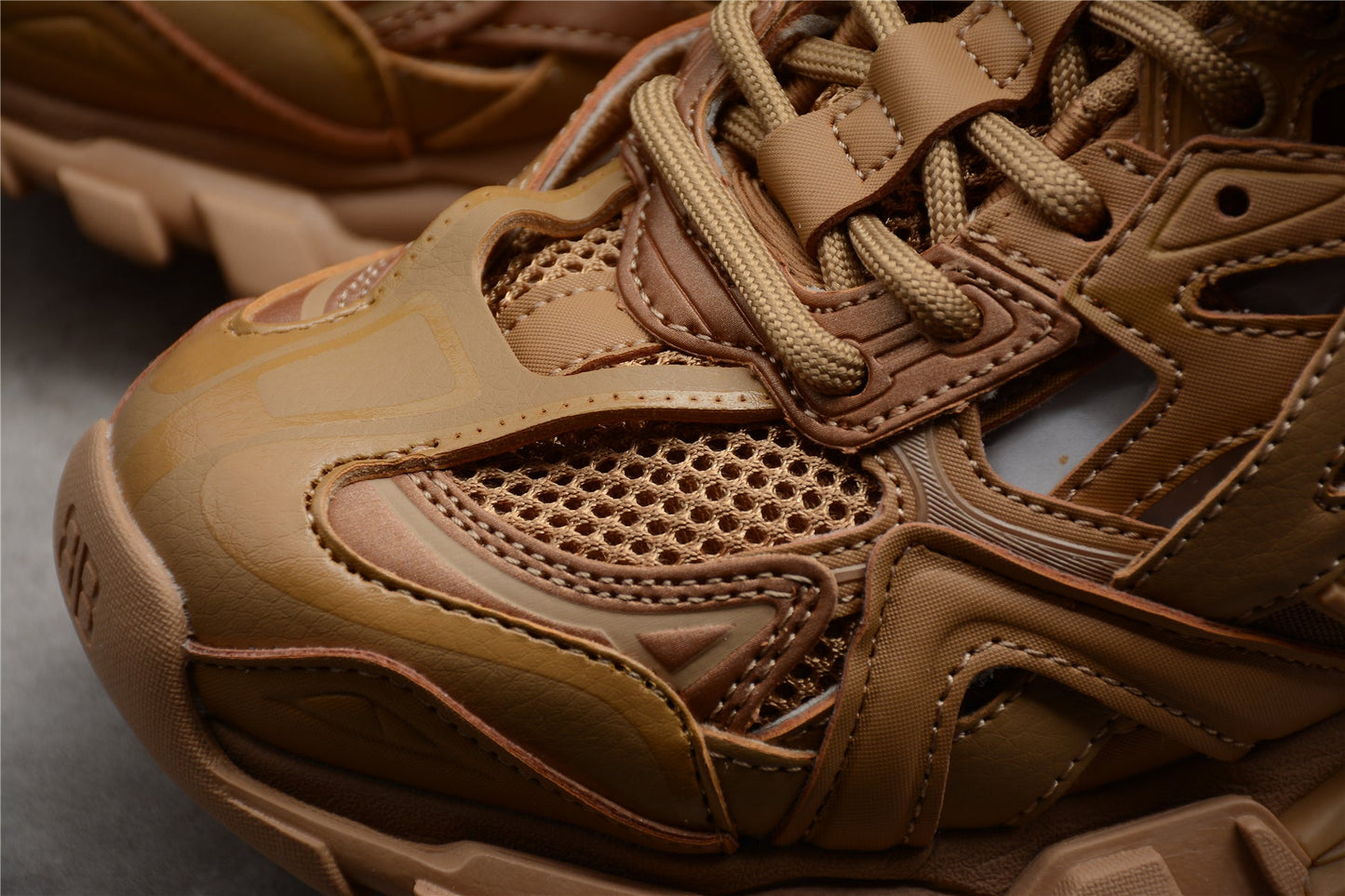 Balenciaga Track Camel Sneakers