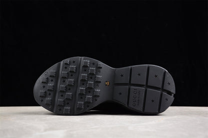 Gucci Interlocking G Rhyton Black Sneakers