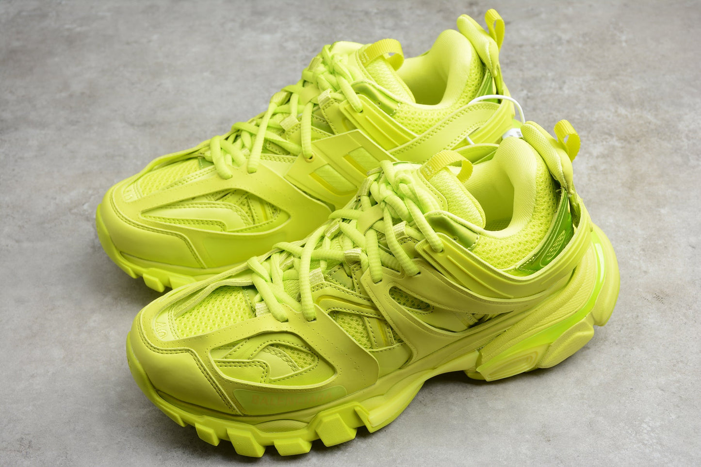 Lime Green Track Performance Sneakers