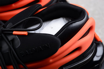 Balmain Unicorn Black Orange Trainers
