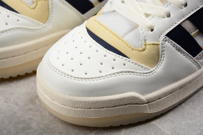 Adidas Forum Exhibit Low Off-White Shadow Navy Sneakers