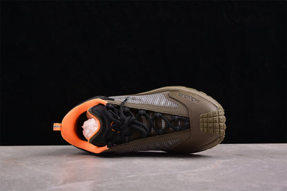 Moncler Trailgrip Lite 2 Olive Orange Sneakers