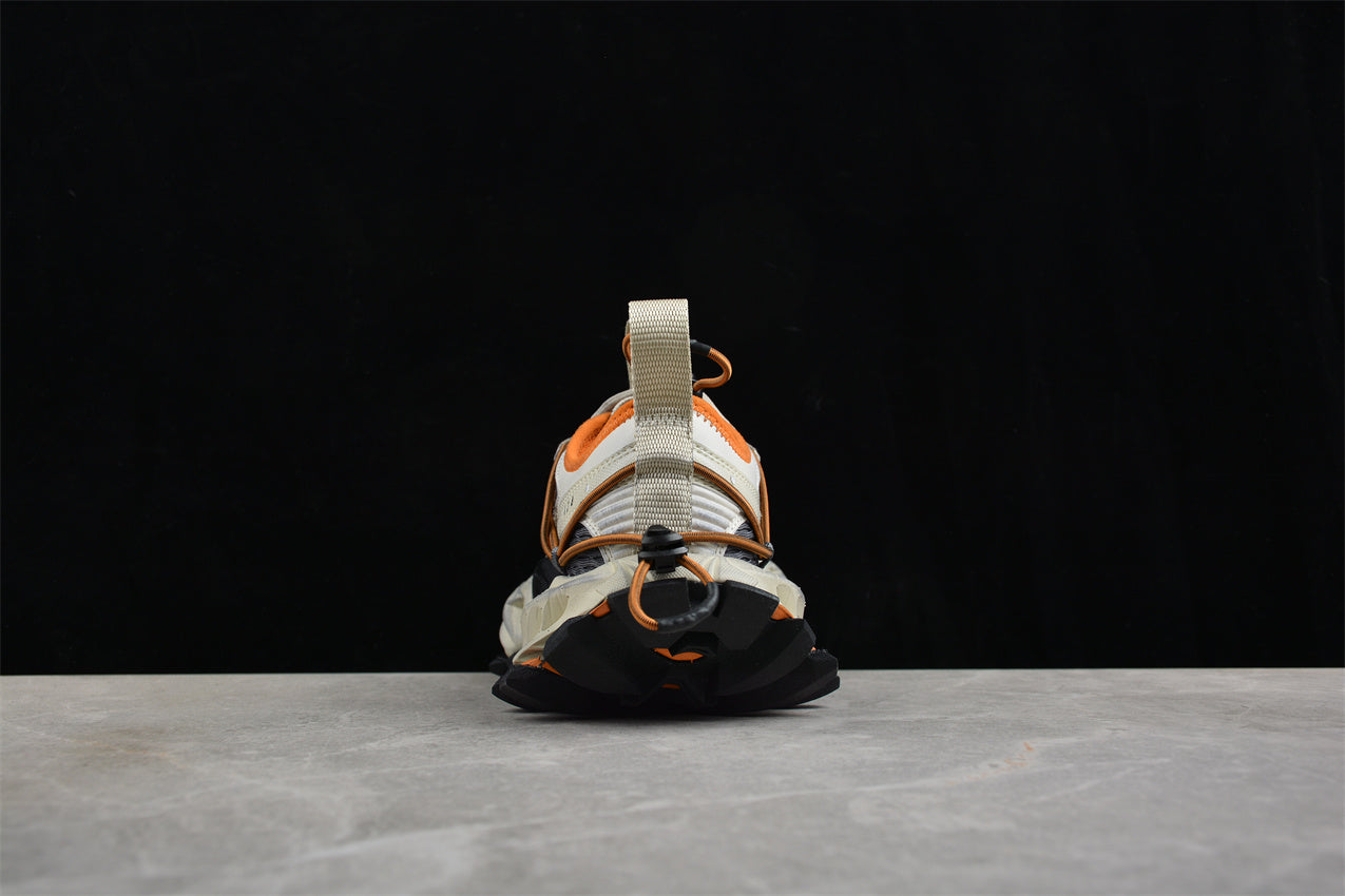 Balenciaga Hike Beige Orange Sneakers
