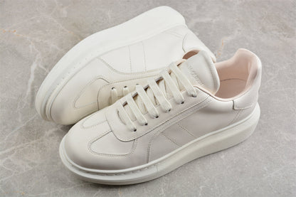 Alexander McQueen Oversized White Leather Sneakers
