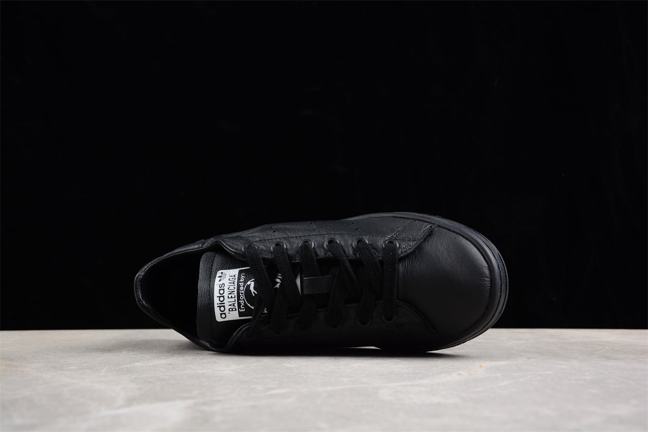 Balenciaga x adidas Stan Smith Black Sneakers