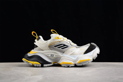 Balenciaga Cargo Grey Yellow Sneakers