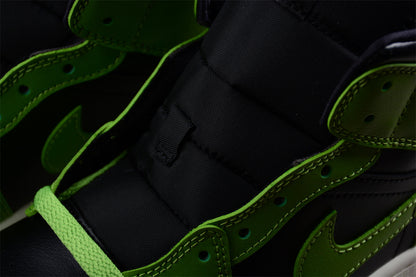 Air Jordan 1 Mid Olive Green Sneakers
