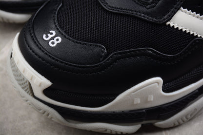 Balenciaga x Adidas Triple S Black Sneakers