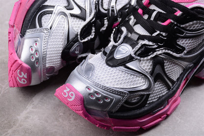 Balenciaga Runner 2 Women's Silver Pink Sneakers