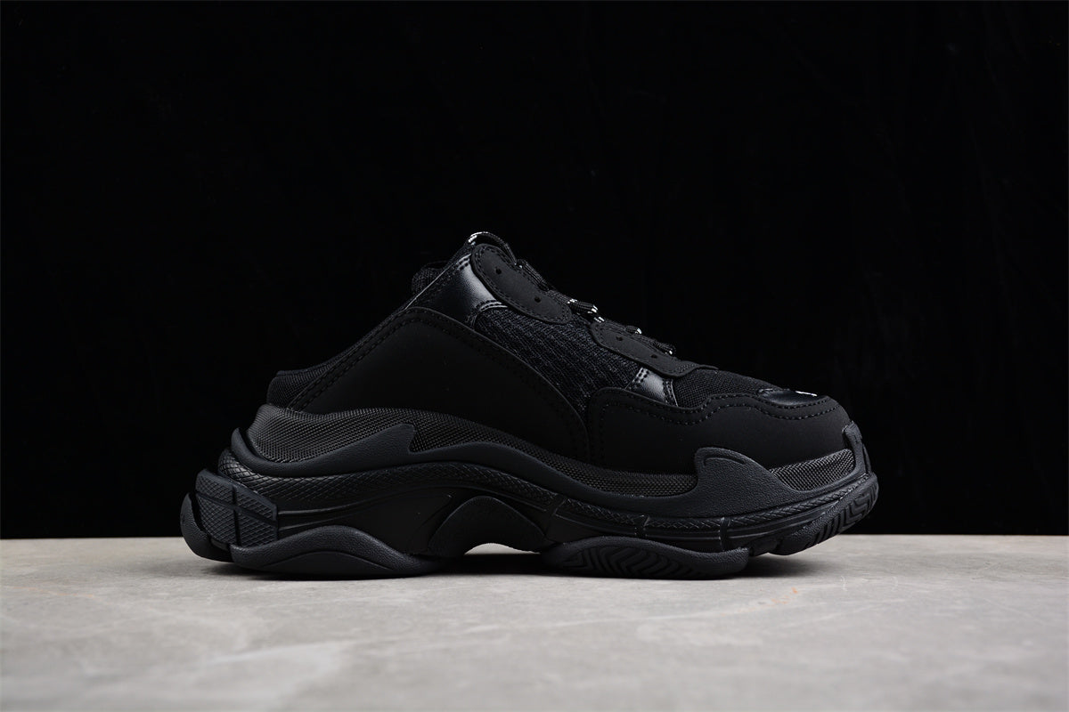 Balenciaga Triple S Mule All Black