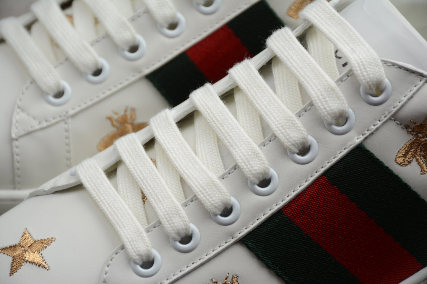 Gucci Ace Bee Star Sneakers