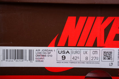 Travis Scott x Air Jordan 1 Low Reverse Mocha