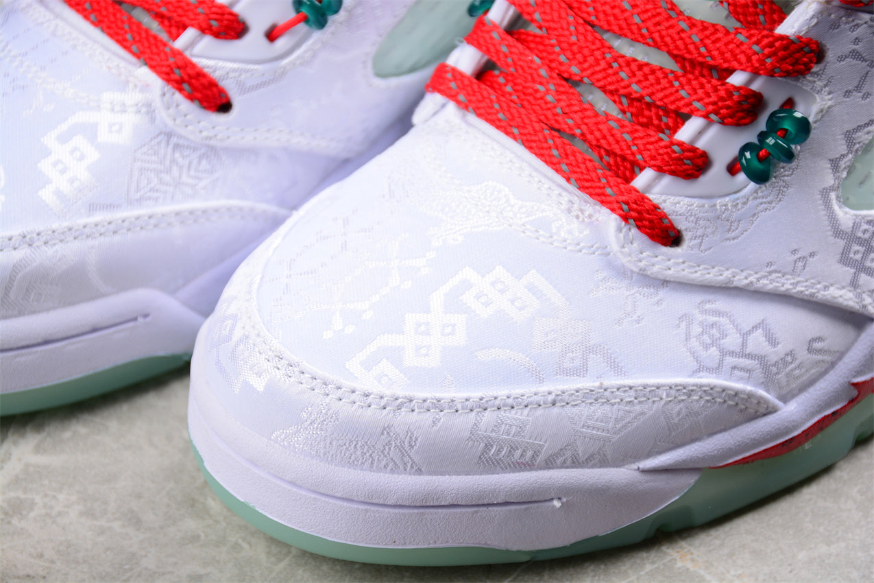 Nike Air Jordan 5 Low "White Silk"