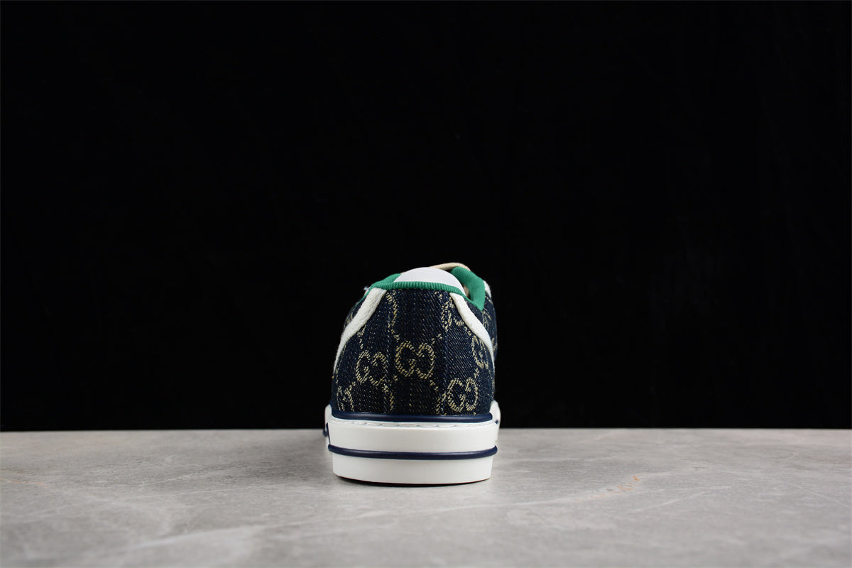 Gucci Tennis 1977 GG Denim Monogram Sneakers