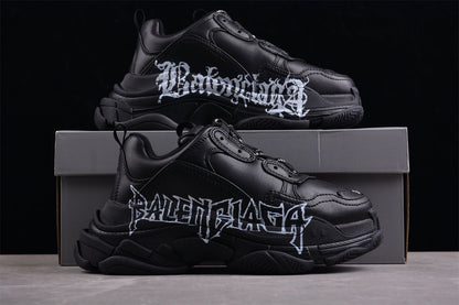 Balenciaga Triple S Black Sneakers