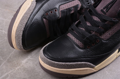 A Ma Maniére x Air Jordan 3 Retro Black Sneakers