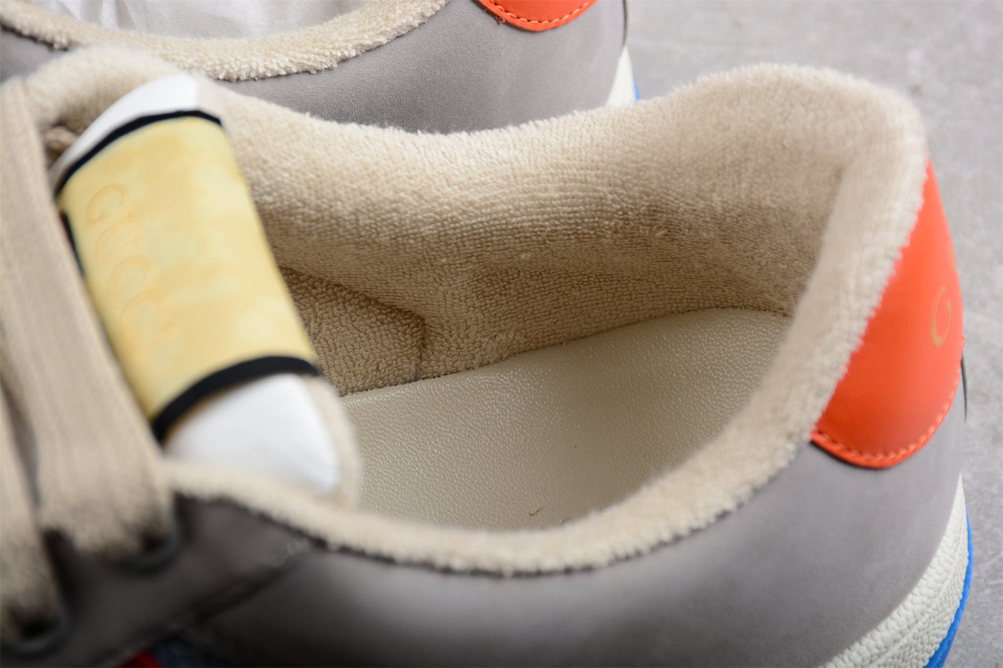 Gucci Lovelight Grey Suede Sneakers