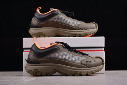 Moncler Trailgrip Lite 2 Olive Orange Sneakers