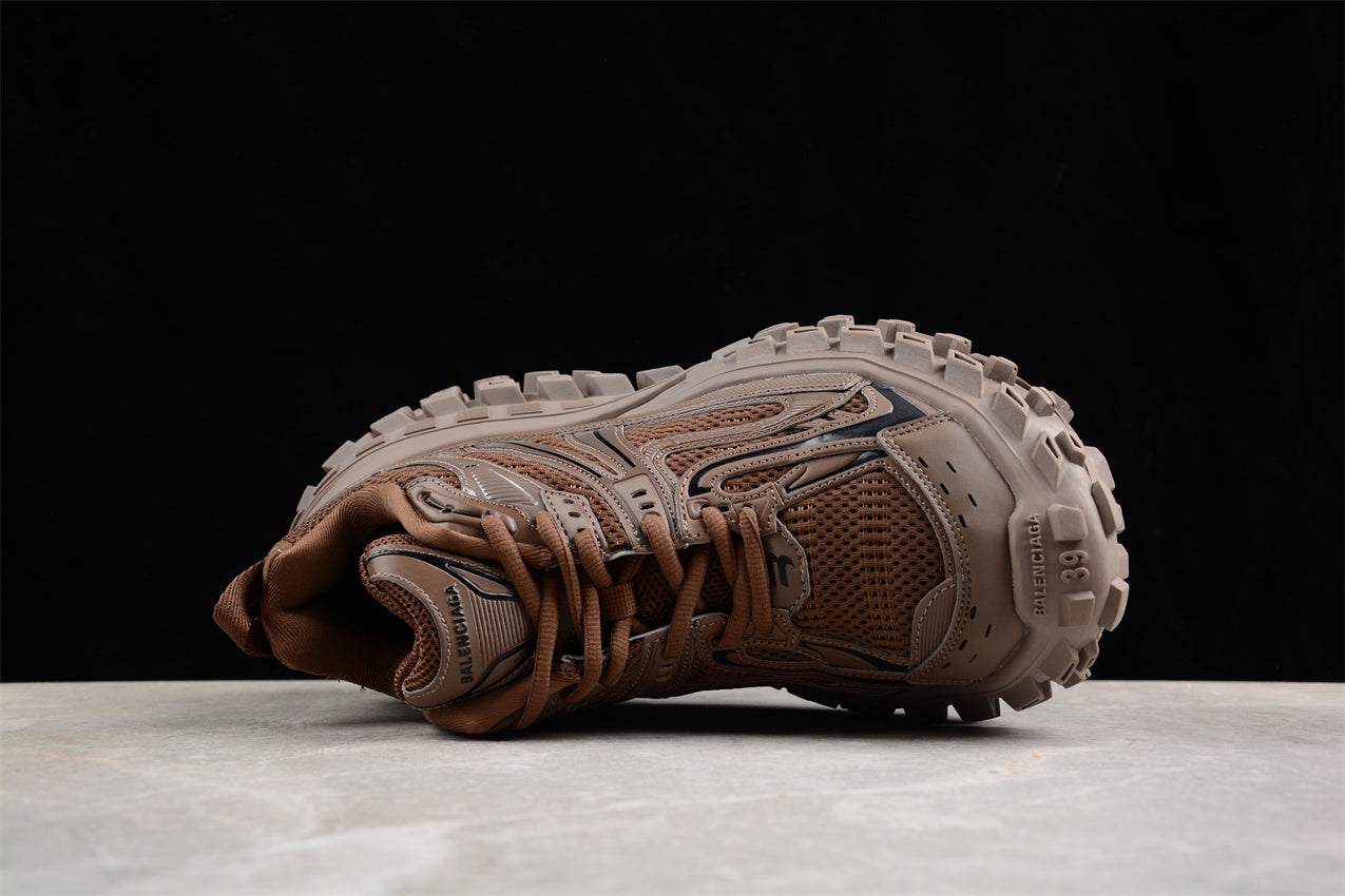 Balenciaga Defender Brown Sneakers