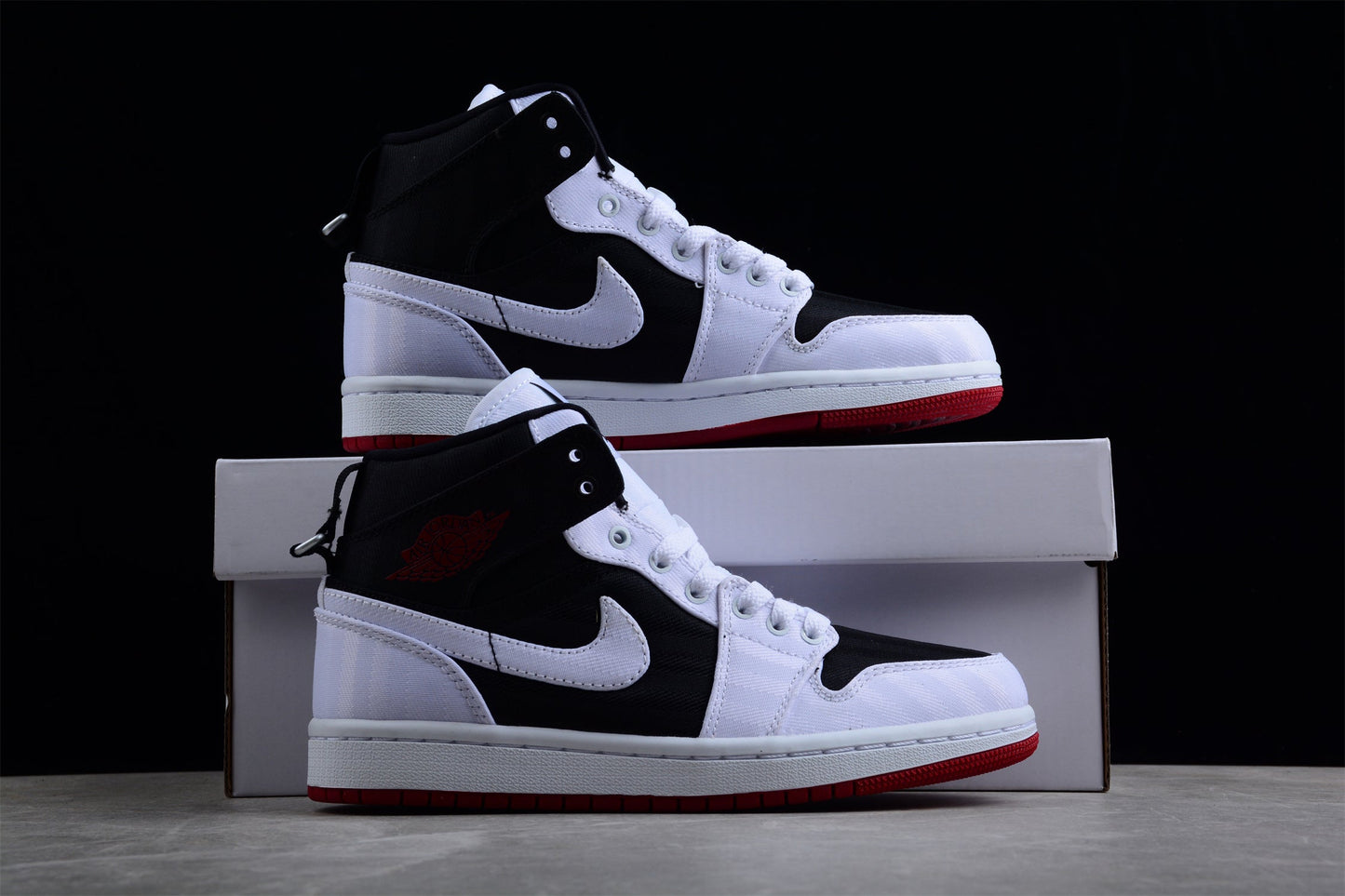 Air Jordan 1 Mid SE "Utility Black White Gym Red"