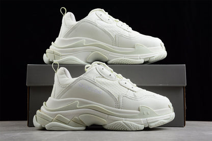 Balenciaga Triple S White Rubber Sneakers