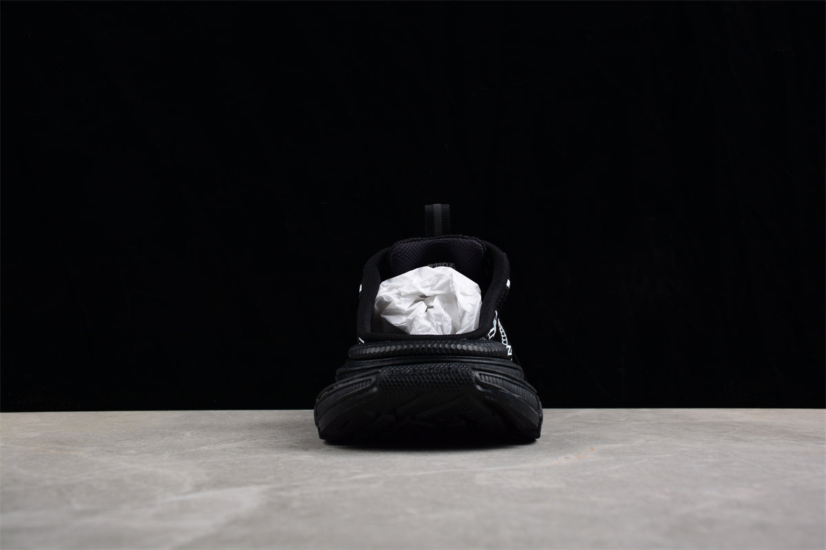 Balenciaga 3XL Mule Black White