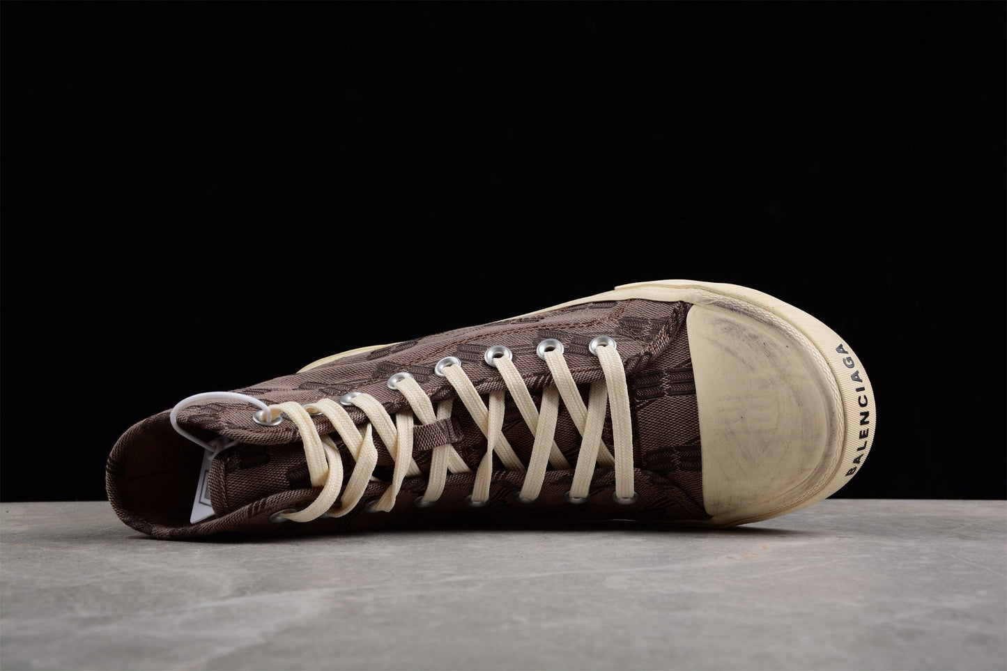 Balenciaga Paris High BB Monogram Sneakers