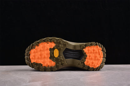Moncler Trailgrip Lite 2 Olive Orange Sneakers