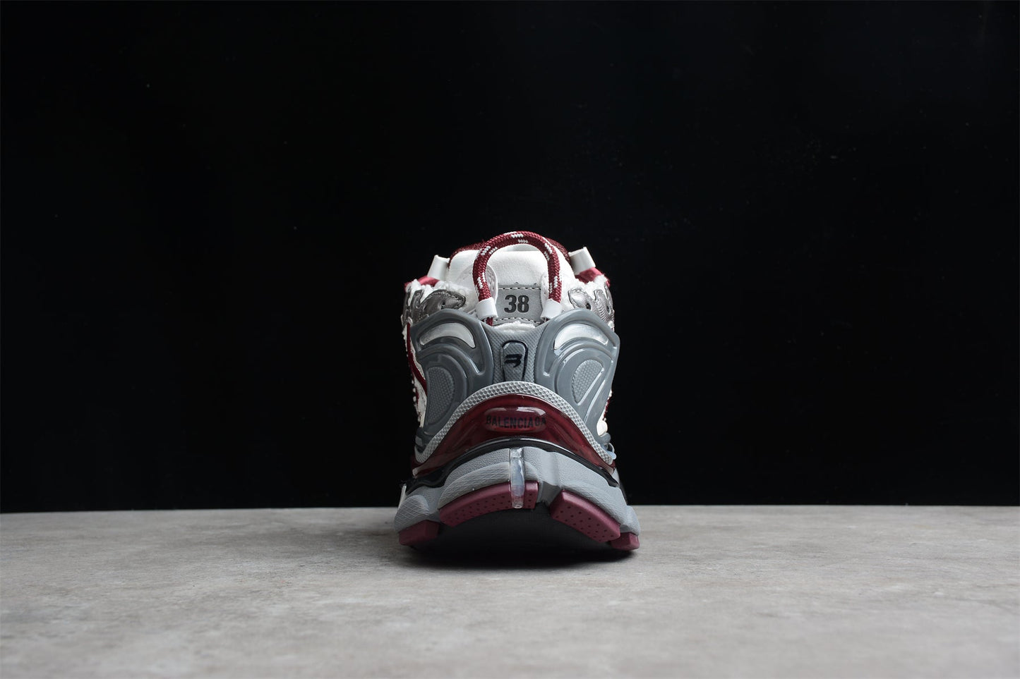 Balenciaga Runner Burgundy Grey