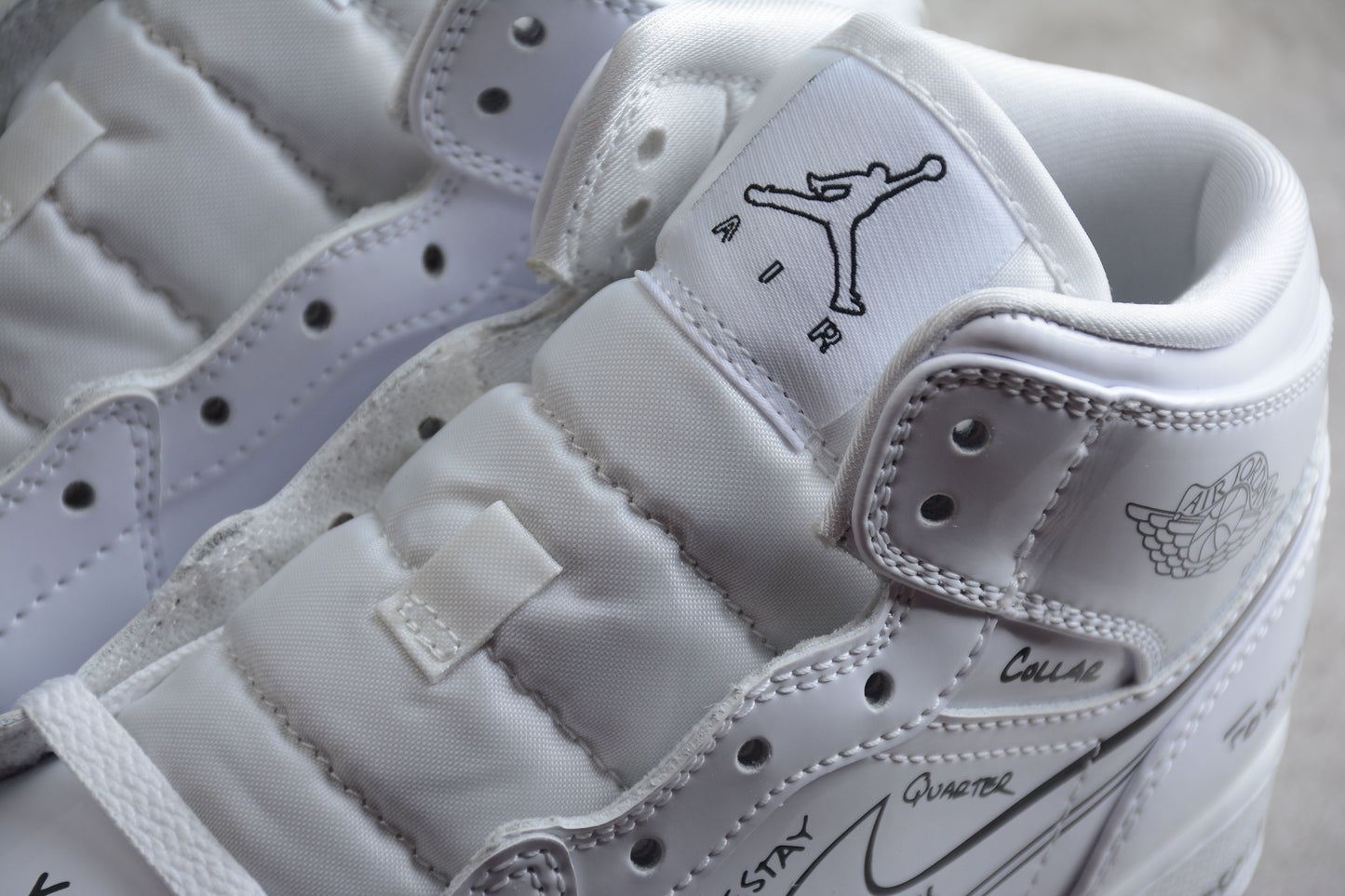 Nike Air Jordan 1 Mid GS 'Schematic'