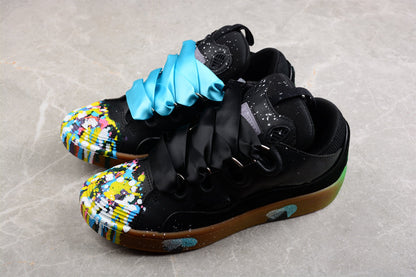 Gallery Dept. x Lanvin Curb Black Multi Leather Sneakers