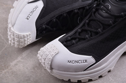 Moncler Trailgrip Lite Low Black White Sneakers