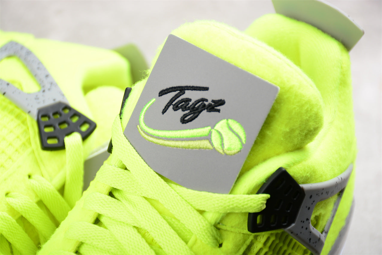 Air Jordan 4 "Neon Yellow Tennis Ball"