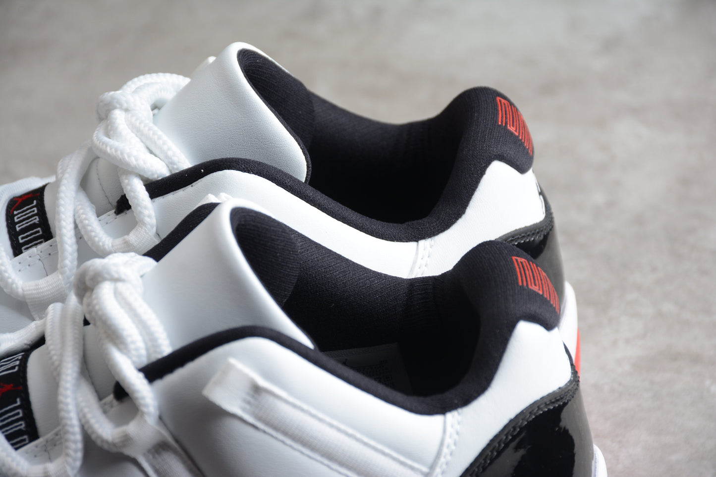 Nike Air Jordan 11 Retro Low "Concord Bred" (Gym/University Red):