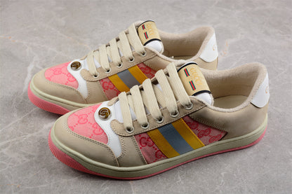 Gucci Screener GG Sneakers Pink Beige