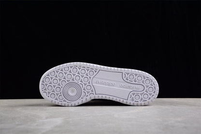 Adidas Forum Exhibit Low Cream White Black Sneakers