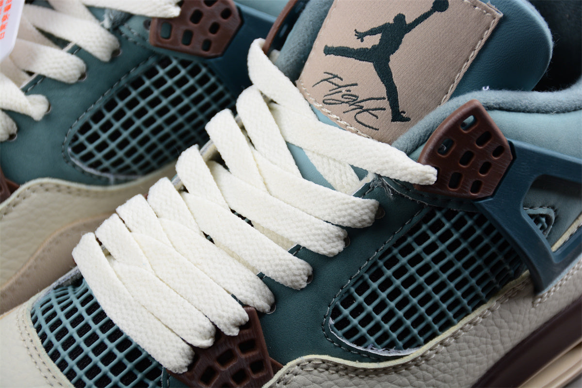 Custom Air Jordan 4 Retro “Snorlax & Doraemon”